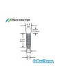 Straumann Compatible Standard Implants Ф 3.3 mm- L 16mm (Regular Neck  Ф 4.8 mm) 