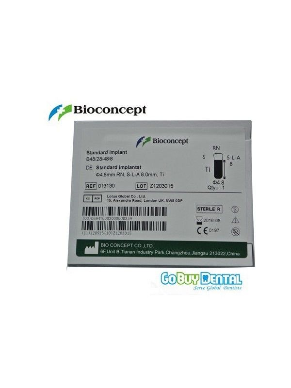 Straumann Compatible Standard Implants Ф 4.8 mm- L 8mm (Regular Neck  Ф 4.8 mm) 