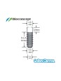 Straumann Compatible Standard Implants Ф 4.8 mm- L 10mm (Regular Neck  Ф 4.8 mm) 