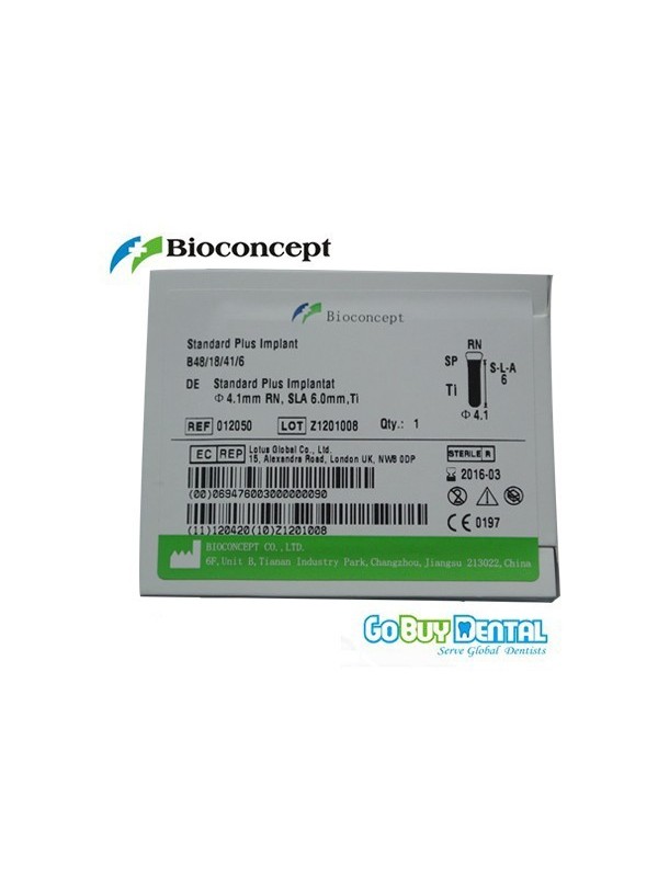 Standard Plus Implants Ф 4.1 mm- L 6mm (Regular Neck  Ф 4.8 mm) 