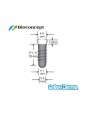  Straumann Compatible Standard Plus Implants Ф 4.1 mm- L 10mm (Regular Neck  Ф 4.8 mm) 
