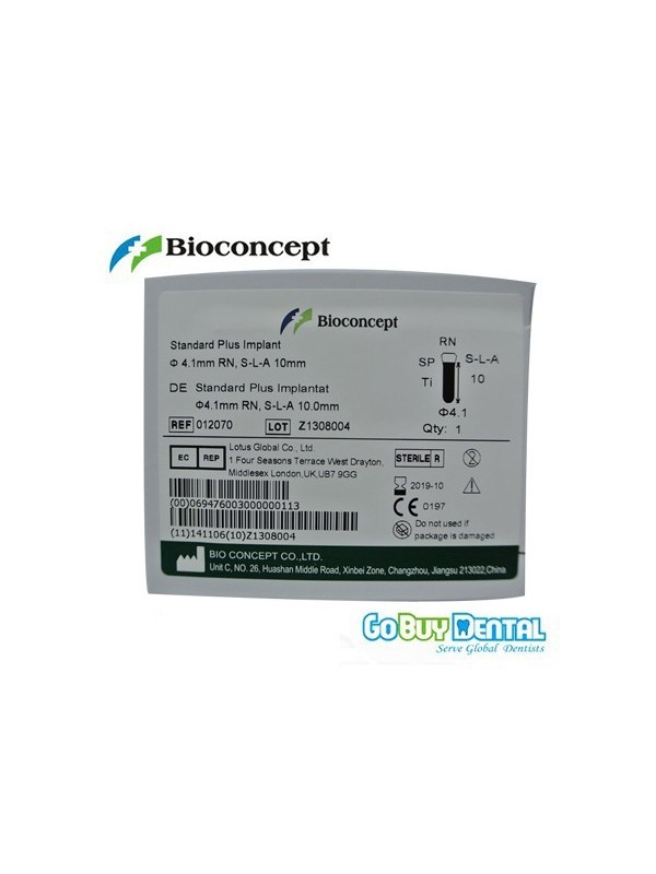  Straumann Compatible Standard Plus Implants Ф 4.1 mm- L 10mm (Regular Neck  Ф 4.8 mm) 
