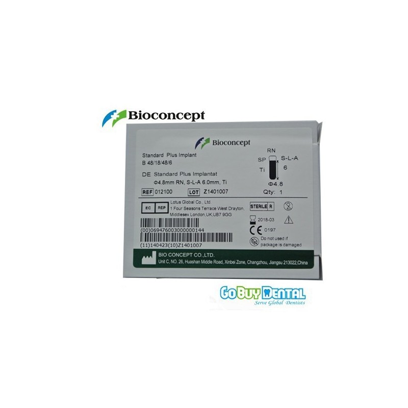Straumann Compatible Standard Plus Implants Ф 4.8 mm- L 6mm (Regular Neck  Ф 4.8 mm) 