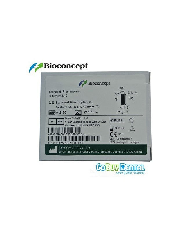Straumann Compatible Standard Plus Implants Ф 4.8 mm- L 10mm (Regular Neck  Ф 4.8 mm) 
