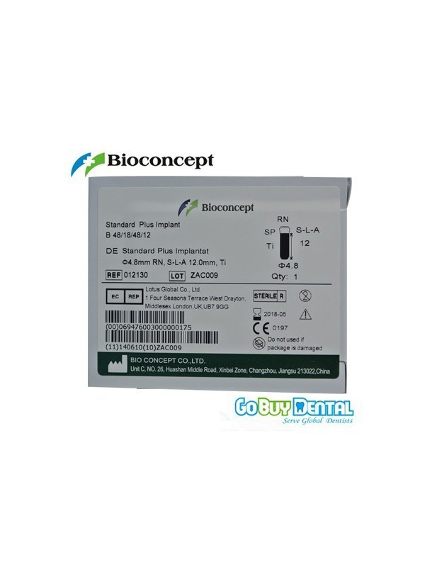 Straumann Compatible Standard Plus Implants Ф 4.8 mm- L 12mm (Regular Neck  Ф 4.8 mm) 