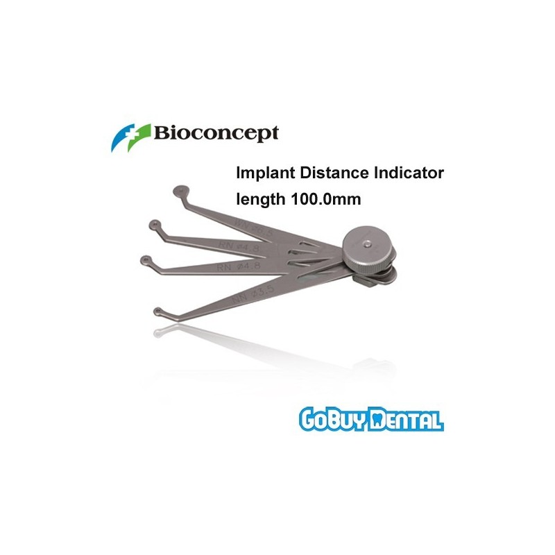 ITI Straumann Compatible Implant Distance Indicator, length 100.0mm