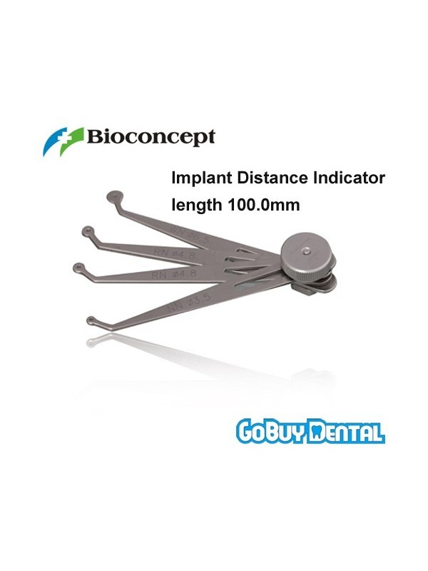ITI Straumann Compatible Implant Distance Indicator, length 100.0mm
