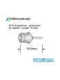 ITI Straumann Compatible Implant SCS Screwdriver for ratchet, extra short