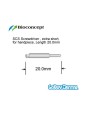 ITI Straumann Compatible Implant SCS Screwdriver , extra short, for handpiece adapter