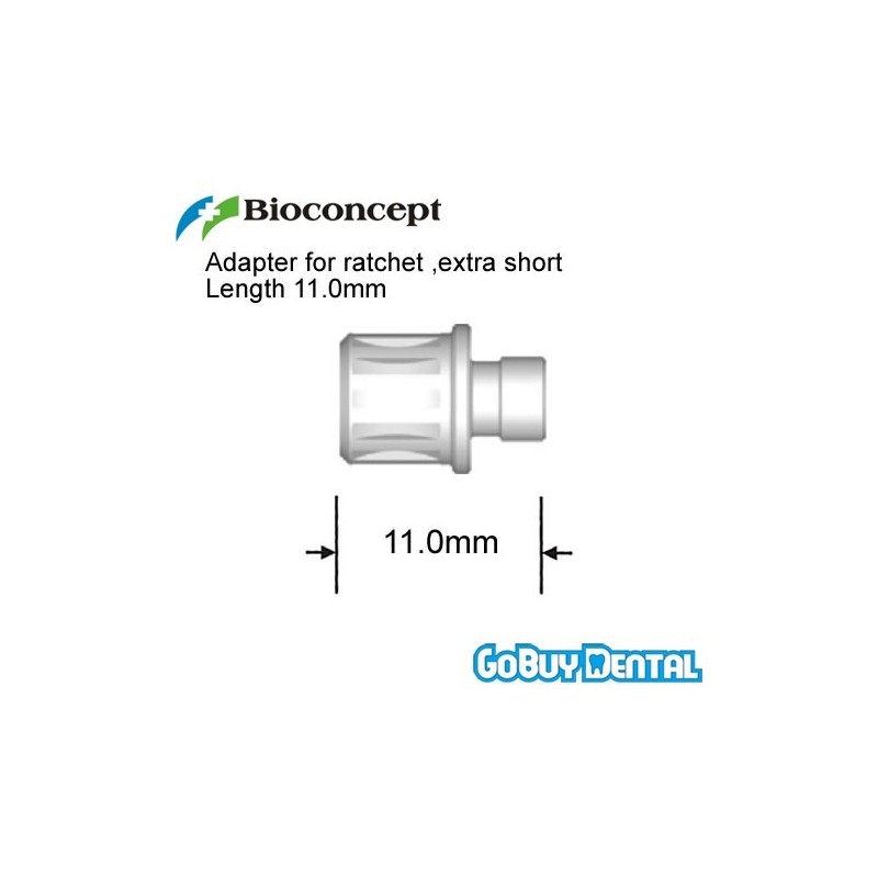ITI Straumann Compatible Implant Adapter for ratchet ,extra short,