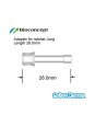 ITI Straumann Compatible Implant Adapter for ratchet ,long