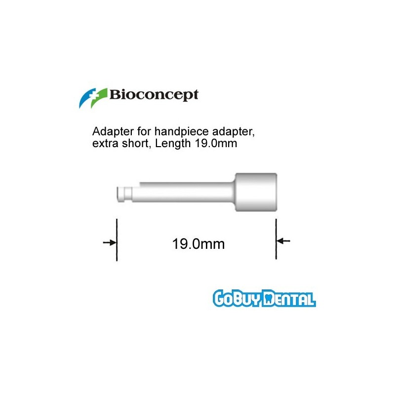 ITI Straumann Compatible Implant Adapter for handpiece adapter, extra short,
