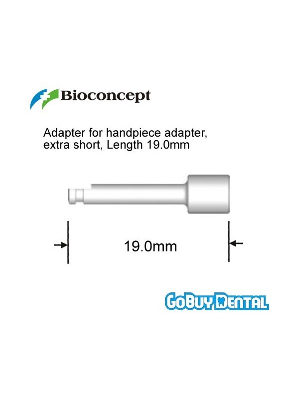 ITI Straumann Compatible Implant Adapter for handpiece adapter, extra short,