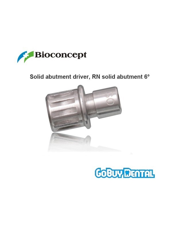 Solid abutment driver, Length 13.0mm, short, for RN solid abutment 6°  