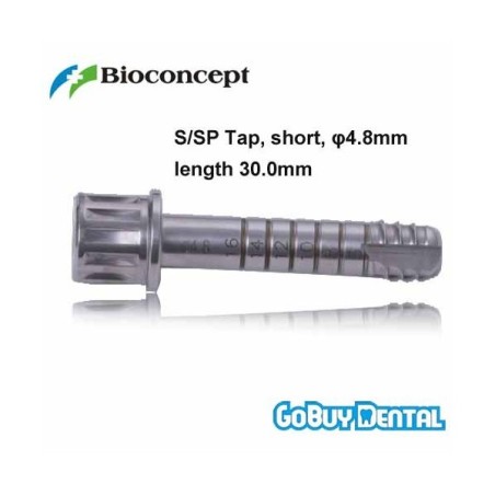 Straumann Compatible S/SP Tap for ratchet, short, φ4.8mm, length 30.0mm