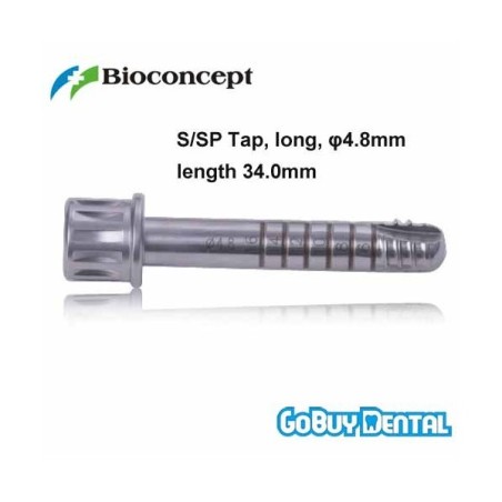Straumann Compatible S/SP Tap for ratchet, long, φ4.8mm, length 34.0mm 