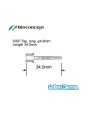 Straumann Compatible S/SP Tap for ratchet, long, φ4.8mm, length 34.0mm 
