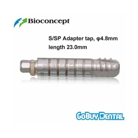 Straumann Compatible Tissue Level S/SP Tap for adapter, φ4.8mm, length 23.0mm