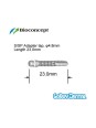 Straumann Compatible Tissue Level S/SP Tap for adapter, φ4.8mm, length 23.0mm