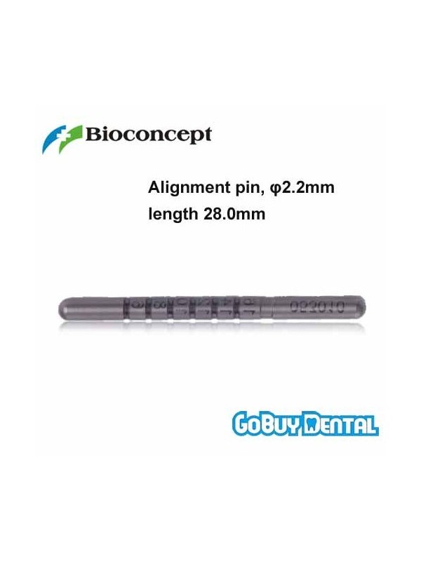 Straumann Compatible Alignment pin, Φ2.2mm, length 28.0mm