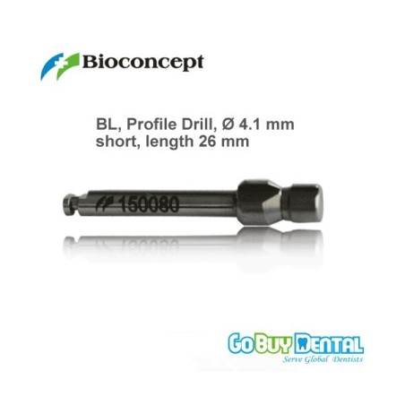 Straumann compatible Bone level, Profile Drill, Ø 4.1 mm, short, length 26 mm