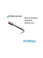 Dental Instrument Bone Level Implant Profile Drill Φ4.8mm, long, length 35.0mm