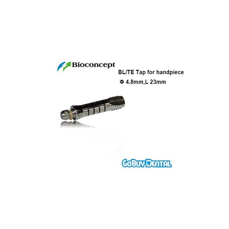 Straumann Compatible Dental Instrument BL/TE Tap for handpiece Φ 4.8mm, L 23mm