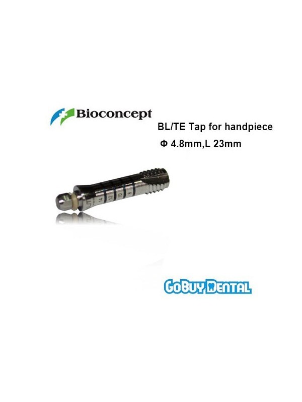 Straumann Compatible Dental Instrument BL/TE Tap for handpiece Φ 4.8mm, L 23mm
