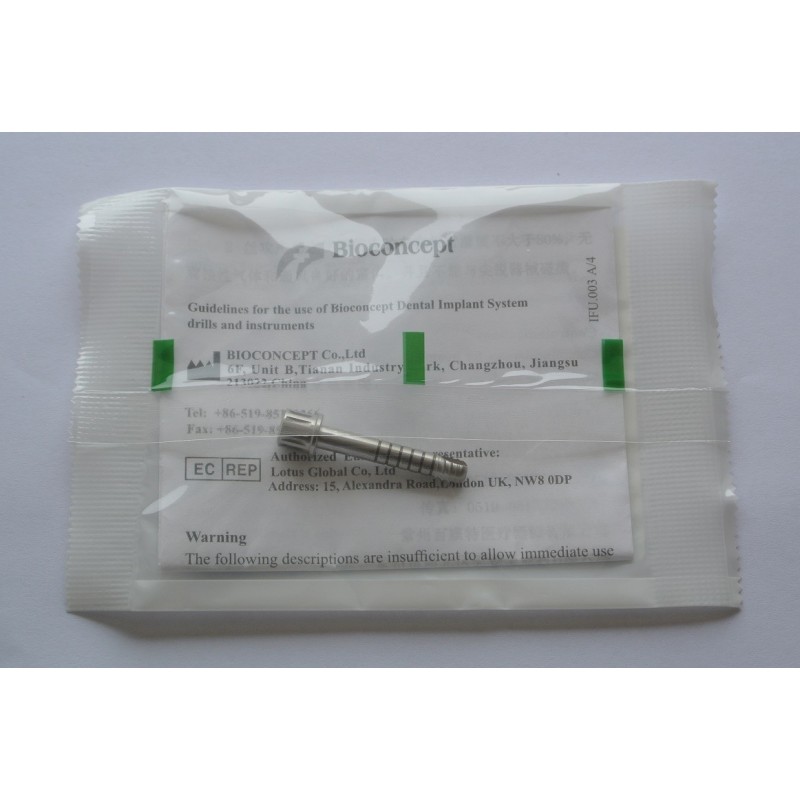 Straumann Compatible S/SP Tap for ratchet, long, φ4.8mm, length 34.0mm 