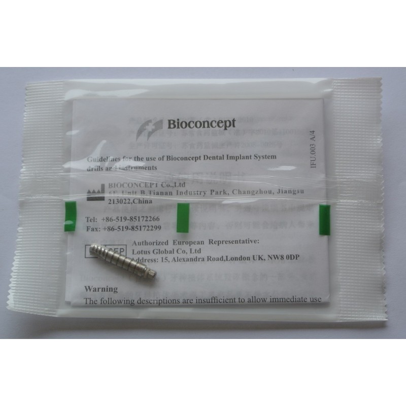 Straumann Compatible Tissue Level S/SP Tap for adapter, φ4.8mm, length 23.0mm