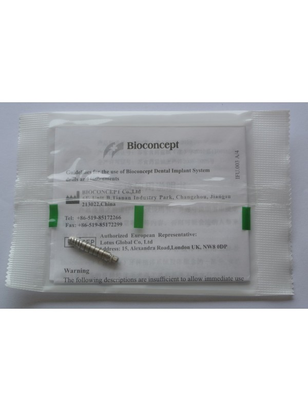 Straumann Compatible Tissue Level S/SP Tap for adapter, φ4.8mm, length 23.0mm