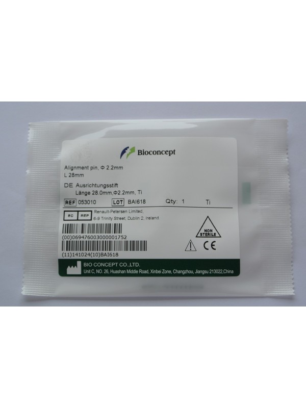 Straumann Compatible Alignment pin, Φ2.2mm, length 28.0mm