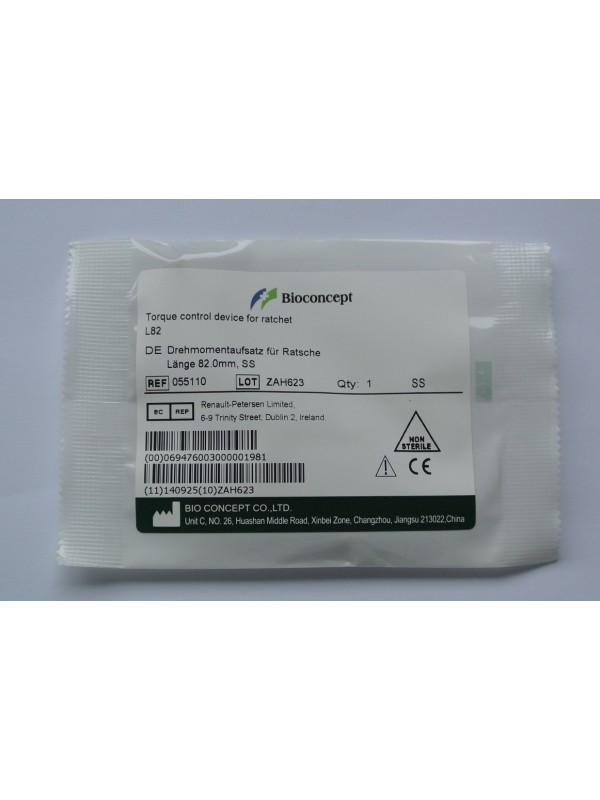 ITI Straumann Compatible Implant Torque control device for ratchet