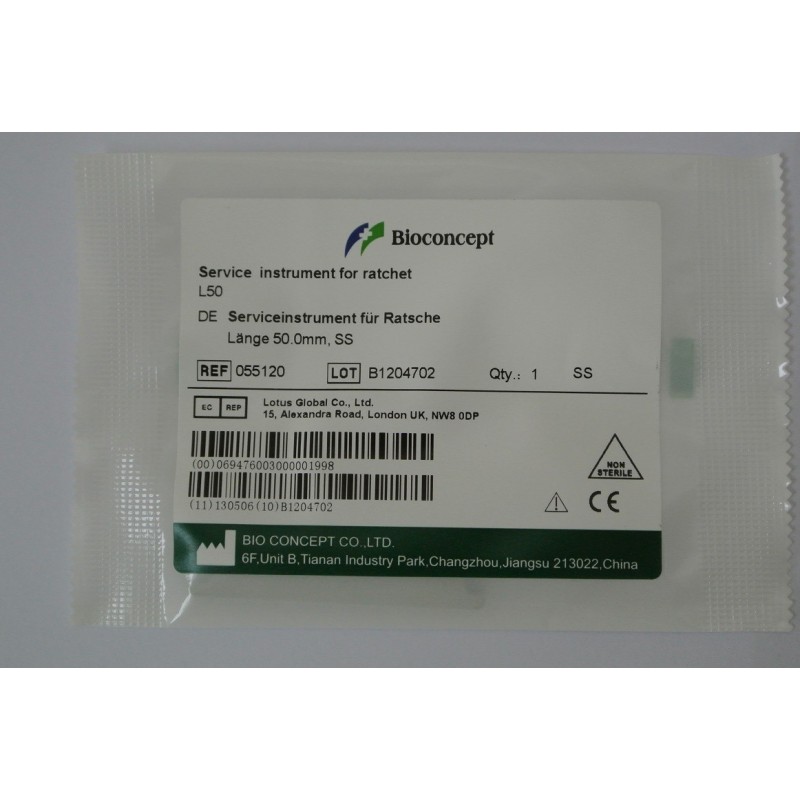 ITI Straumann Compatible Implant Service instrument for ratchet