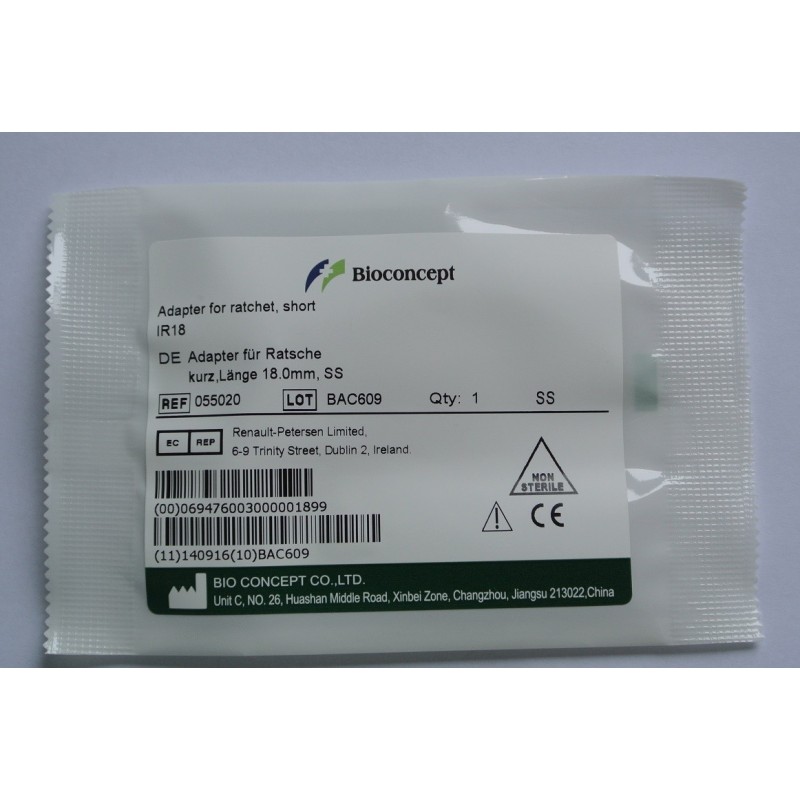 ITI Straumann Compatible Implant Adapter for ratchet ,short