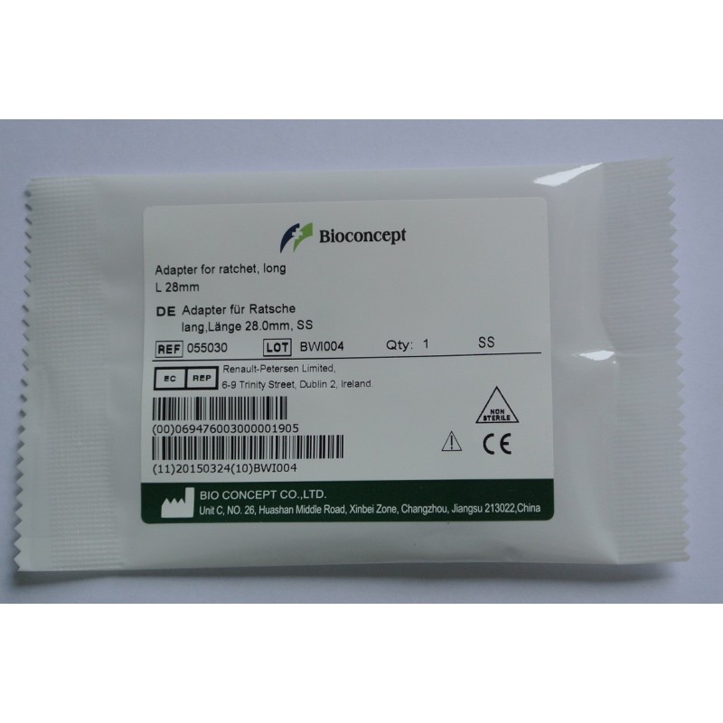 ITI Straumann Compatible Implant Adapter for ratchet ,long