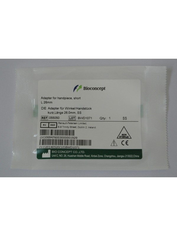 ITI Straumann Compatible Implant Adapter for handpiece adapter, short,