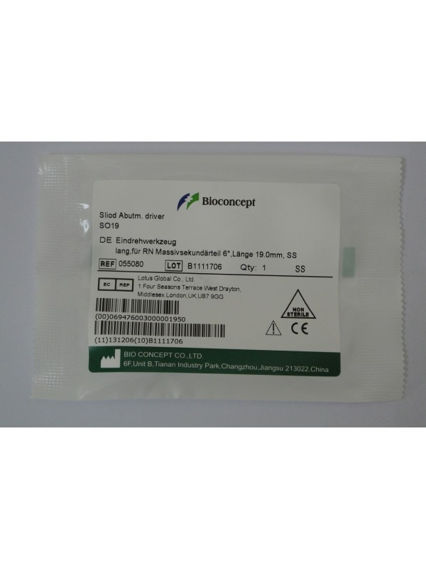Straumann Compatible Solid abutment driver, long, for RN solid abutment 6°