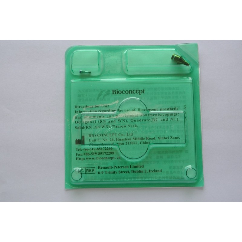 Bone level RC Cementable.Abutment, D 6.5mm ,GH 3mm, AH 5.5mm