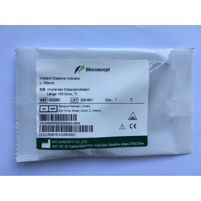ITI Straumann Compatible Implant Distance Indicator, length 100.0mm