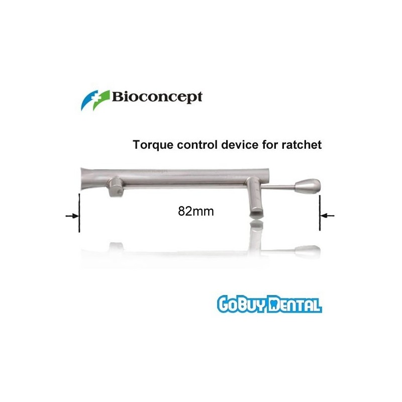 ITI Straumann Compatible Implant Torque control device for ratchet