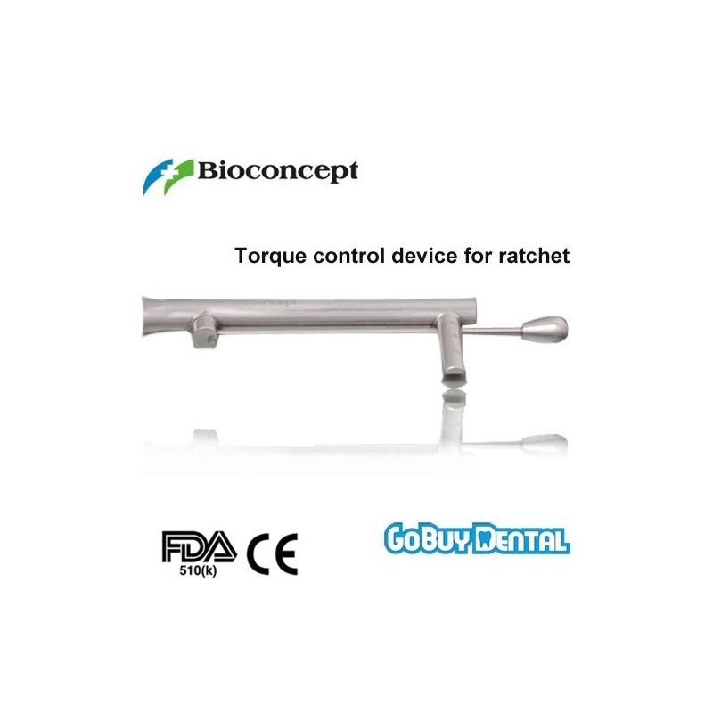 ITI Straumann Compatible Implant Torque control device for ratchet