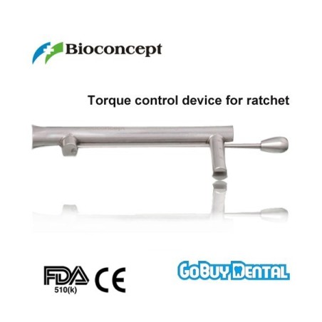 ITI Straumann Compatible Implant Torque control device for ratchet
