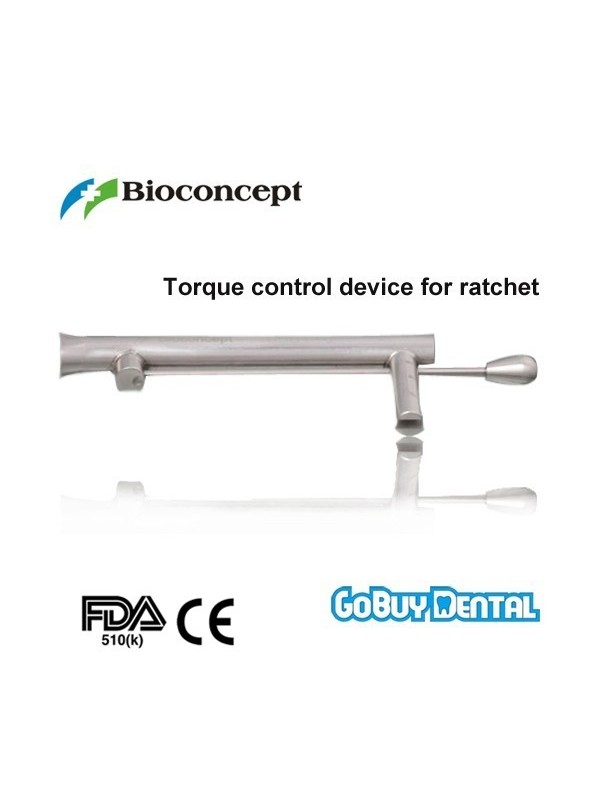ITI Straumann Compatible Implant Torque control device for ratchet