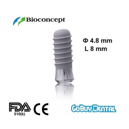 Straumann Compatible Standard Implants Ф 4.8 mm- L 8mm (Regular Neck  Ф 4.8 mm) 