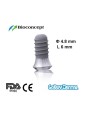 Straumann Compatible Standard Implants Ф 4.8 mm- L 6mm (Wide Neck  Ф 6.5 mm) 