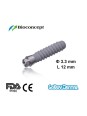 Straumann Compatible Standard Plus Implants Ф 3.3 mm- L 12mm (Narrow Neck  Ф 3.5 mm) 