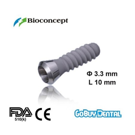 Straumann Compatible Standard Plus Implants Ф 3.3 mm- L 10mm (Regular Neck  Ф 4.8 mm) 