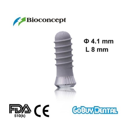 Straumann Compatible Standard Plus Implants Ф 4.1 mm- L 8mm (Regular Neck  Ф 4.8 mm) 