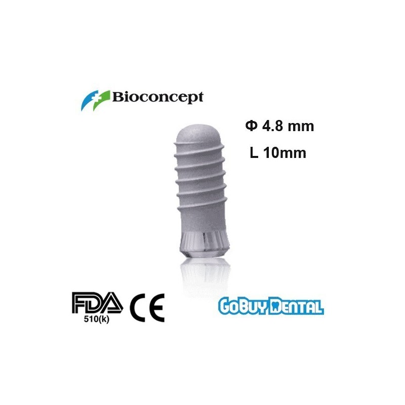 Straumann Compatible Standard Plus Implants Ф 4.8 mm- L 10mm (Regular Neck  Ф 4.8 mm) 